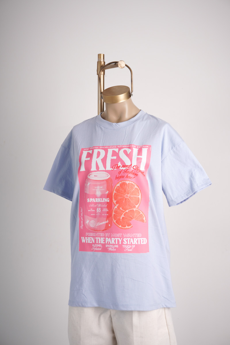 Remera Over Fresh