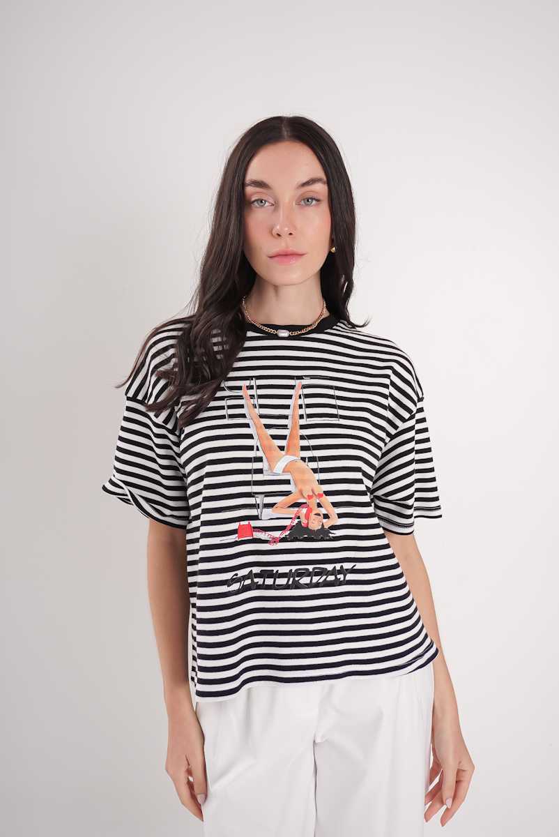 Remera Rayada Tel