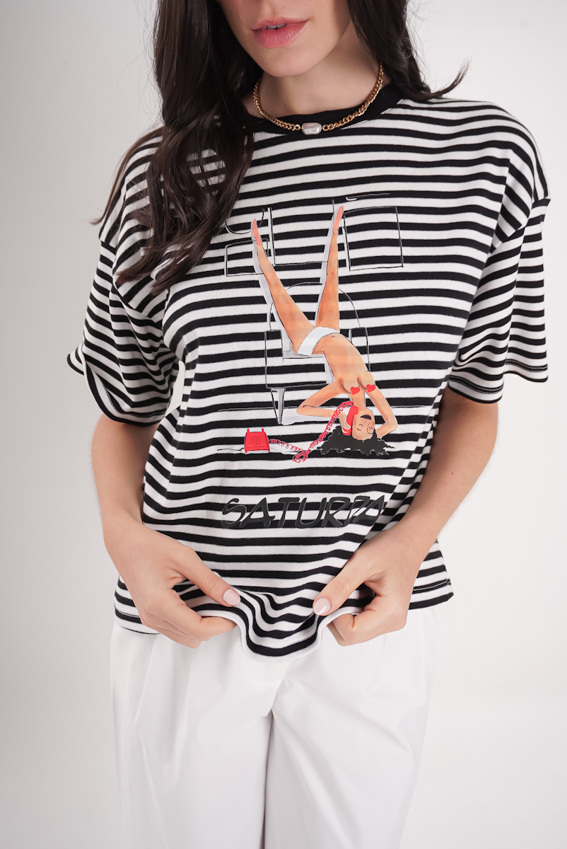 Remera Rayada Tel