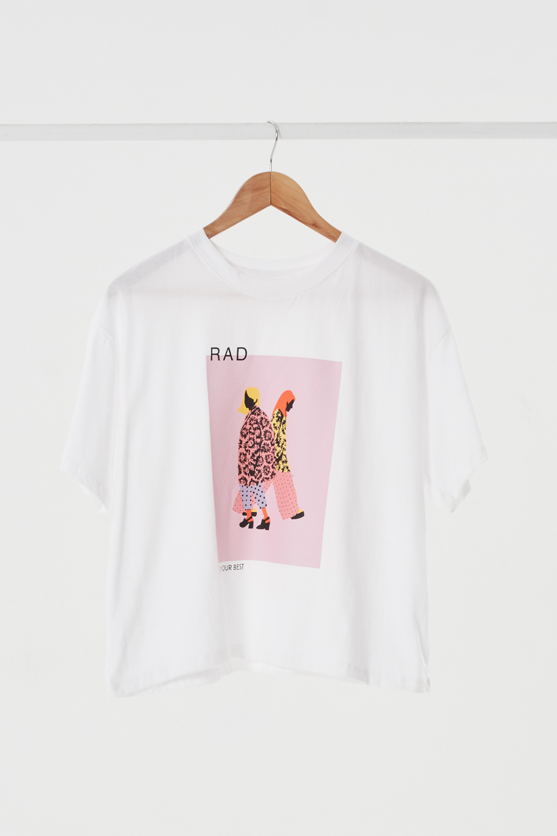 Remera Crop Rad