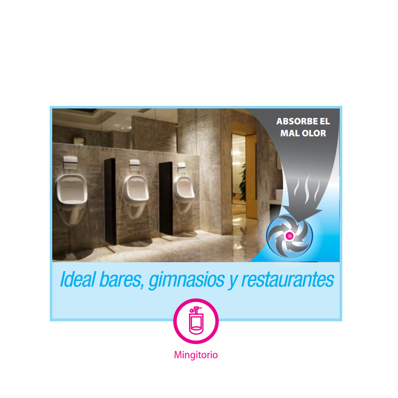 Rejilla Urinal Mingitorio Iberia Doble Accion Quit Olor Baño Publico