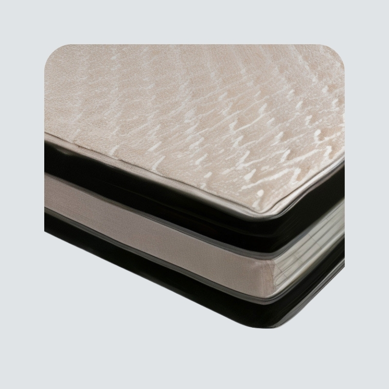 Conjunto Sueño Dorado Modelo Terranova Espuma Alta Densidad