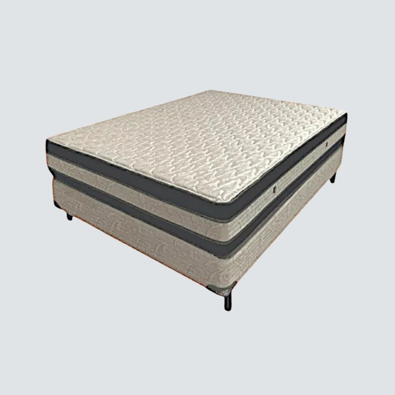 Conjunto Sueño Dorado Modelo Terranova Espuma Alta Densidad
