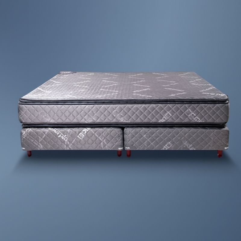 Conjunto Purple Modelo Firm Pro 160x200 Doble Pillow