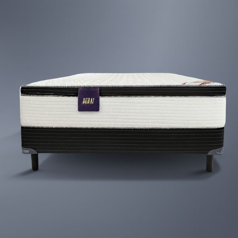 Conjunto Sueño Dorado Modelo Dubai 140x190x36