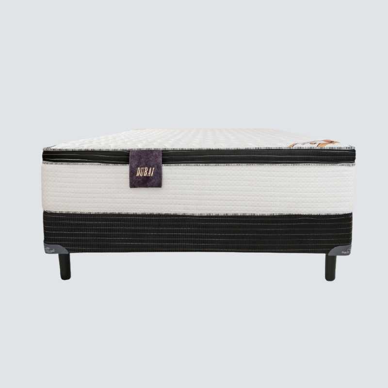 Conjunto Sueño Dorado Modelo Dubai 140x190x36
