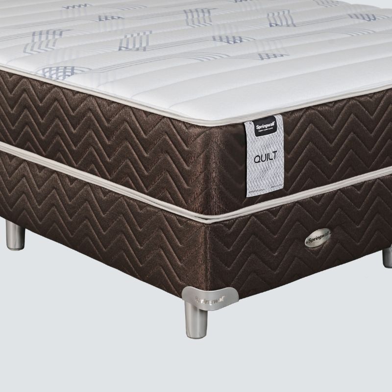 Conjunto Springwall Quilt Resortes 180x200