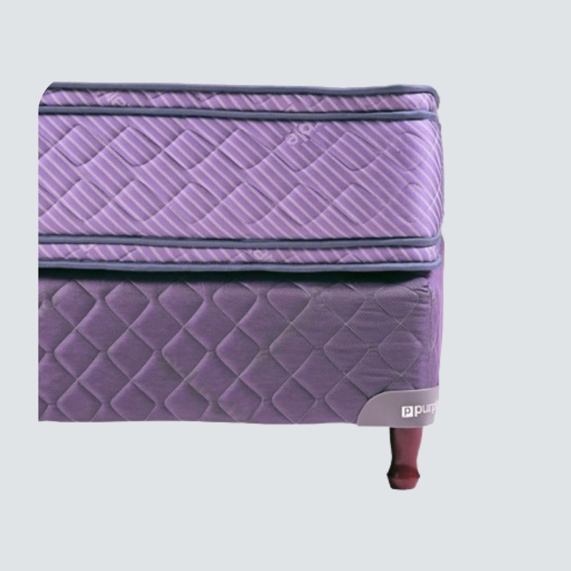 Conjunto Purple Pedic Pro 140x190 Doble Pillow