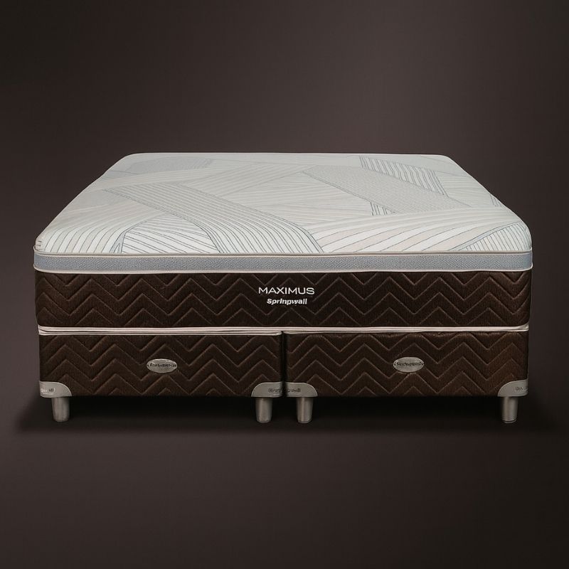 Conjunto Springwall Maximus Resortes 160x200