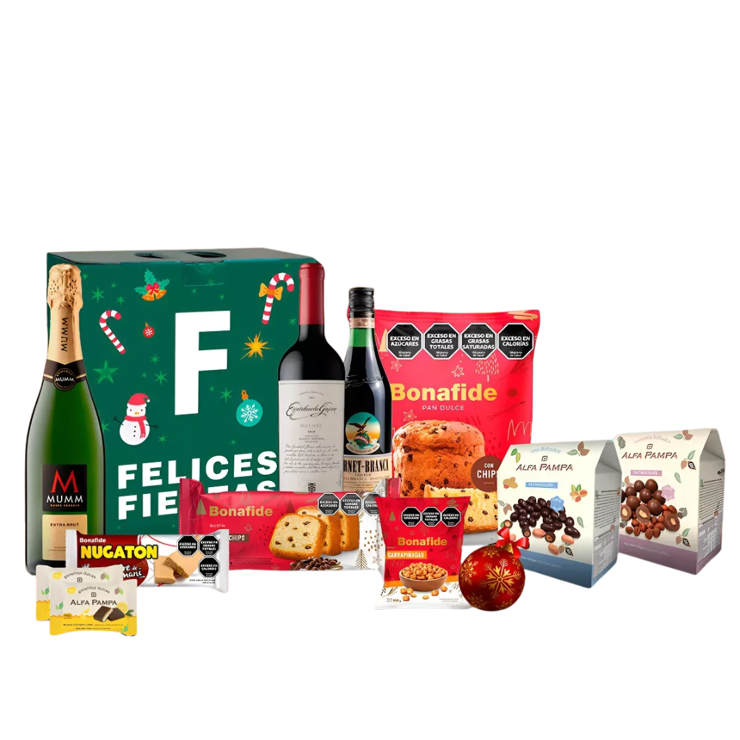 Caja Navideña Xmas Box Top Pyme Regalo Empresarial