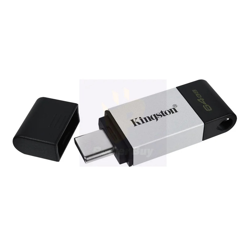 Pendrive Kingston DataTraveler80 64Gb 3.2 Negro