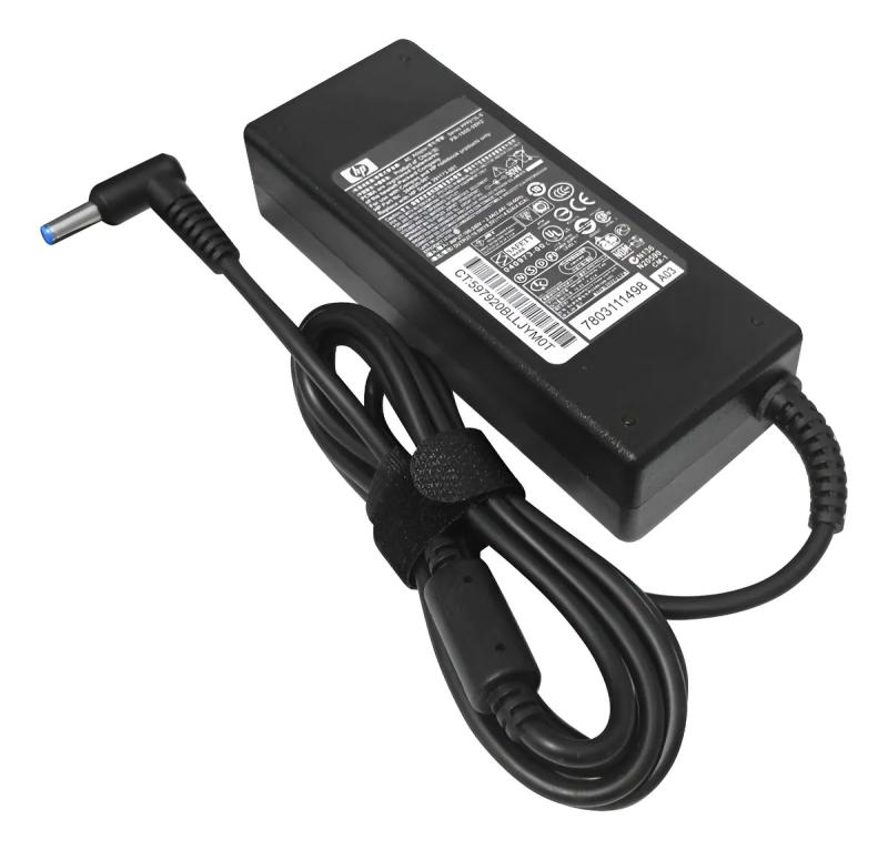 Cargador Hp Envy Pin Azul 14 15 16 17 Original 19.5v 4.62a 90w 4,5x3mm Pin Azul