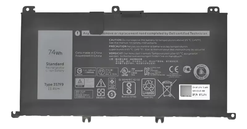 Bateria Para Dell Inspiron 15 7559 7000 357f9 71jf4 357f9