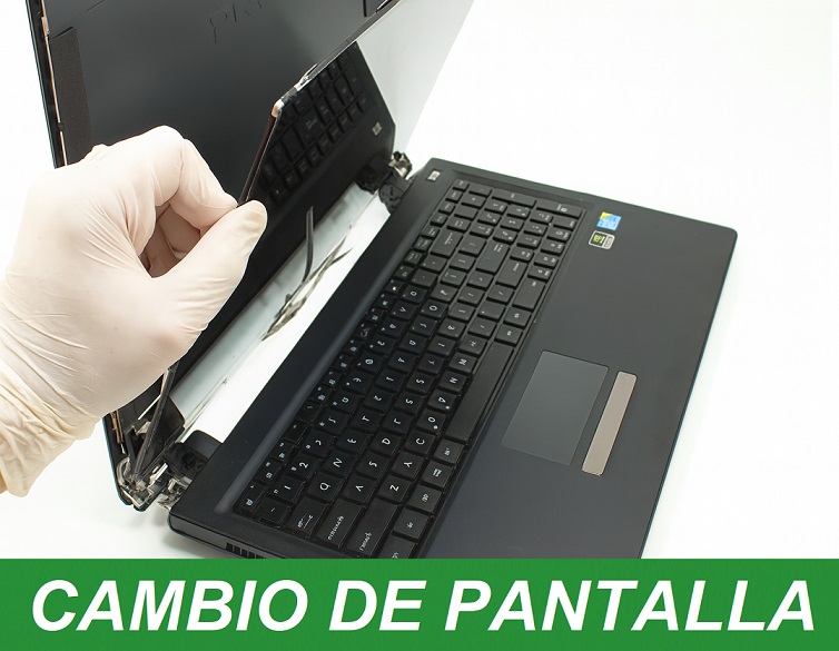 Servicio Técnico: Reemplazo o Instalación de Pantallas de Notebook