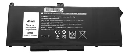 Batería Rj40g Dell Latitude 14 5420 15 5520 3560 01k2cf 46w