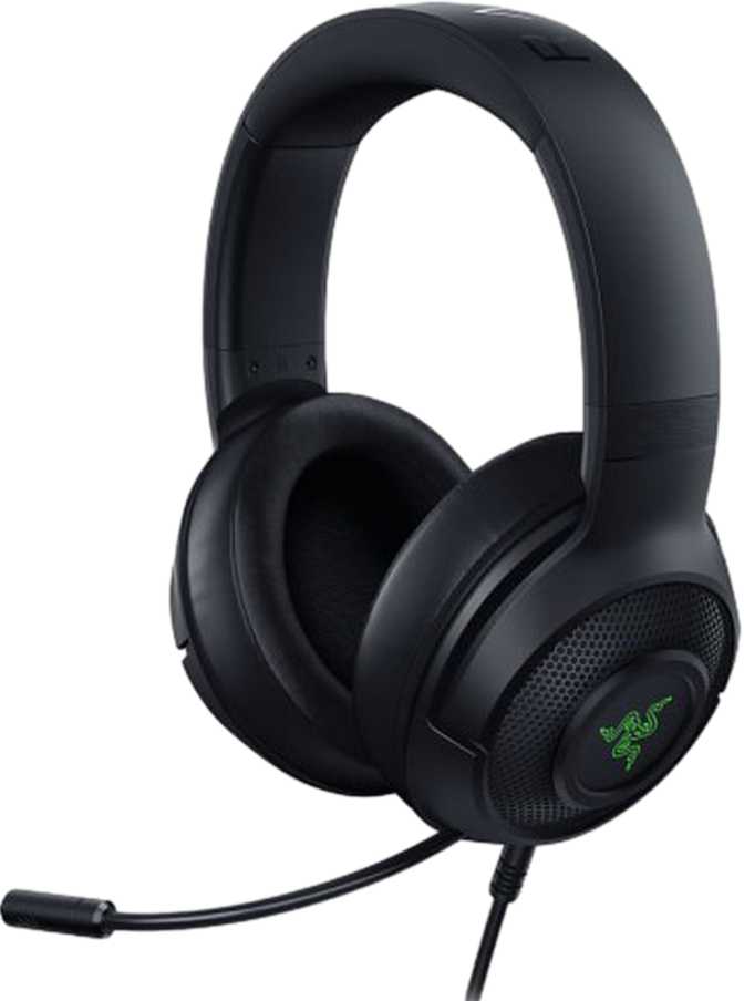 Auriculares Razer Kraken V3 X Gamer Con Cable Usb y Microfono