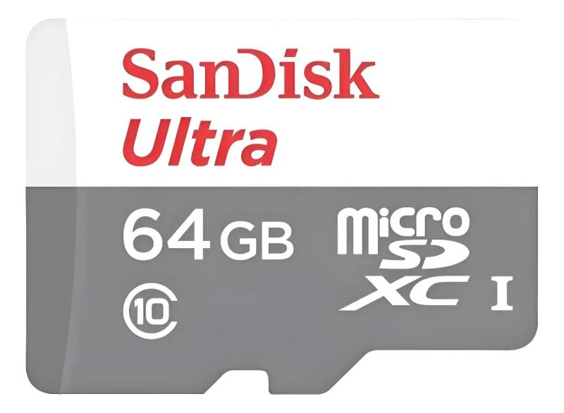 Tarjeta de Memoria Micro SD SanDisk 64GB Ultra