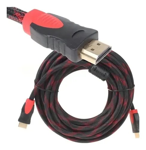 Cable Hdmi Mallado 10 Metros Con Filtro Calidad Premium