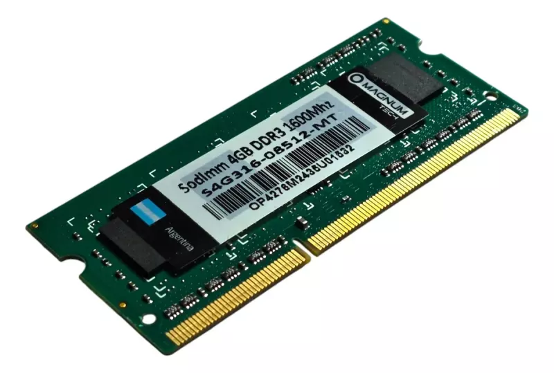 Memoria Ram Magnum Tech Ddr3 1,5v 4gb 1600mhz Sodimm Notebook