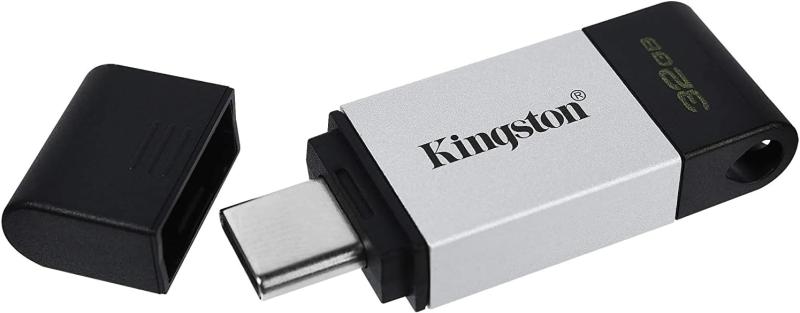 Pendrive Kingston DataTraveler80 32Gb 3.2 Negro