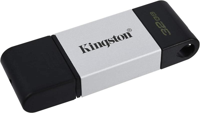 Pendrive Kingston DataTraveler80 32Gb 3.2 Negro