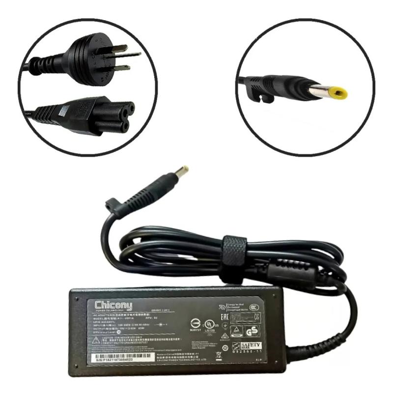 Cargador Chicony E900 E910 E965x E975x Original 18.5v 3.5a 65w 4.8x1.7mm