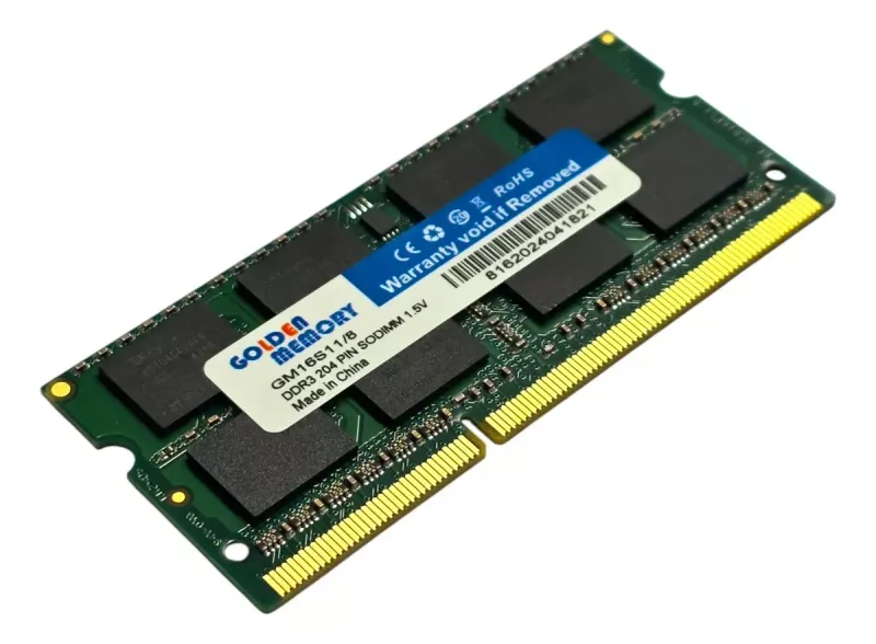 Memoria Ram Golden Memory 1,5v Ddr3 8gb 1600mhz Sodimm