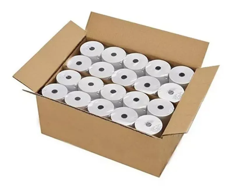 Rollo de papel térmico 80x30 mm