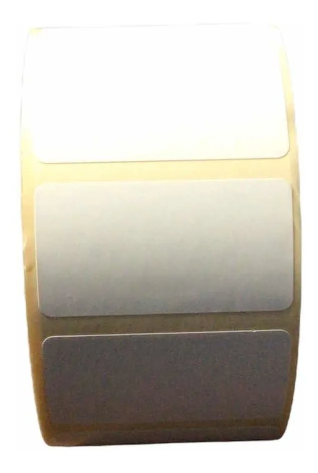 Rollo de etiqueta simple 50x25mm