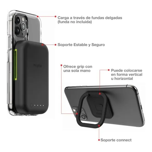 Cargador Inalámbrico Portátil Mophie Juice Pack Connect