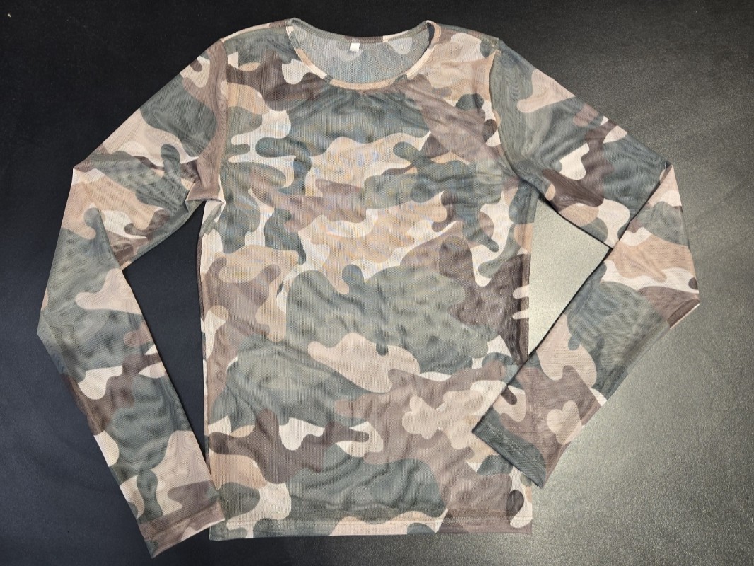REMERA MANGA LARGA TUL MILITAR