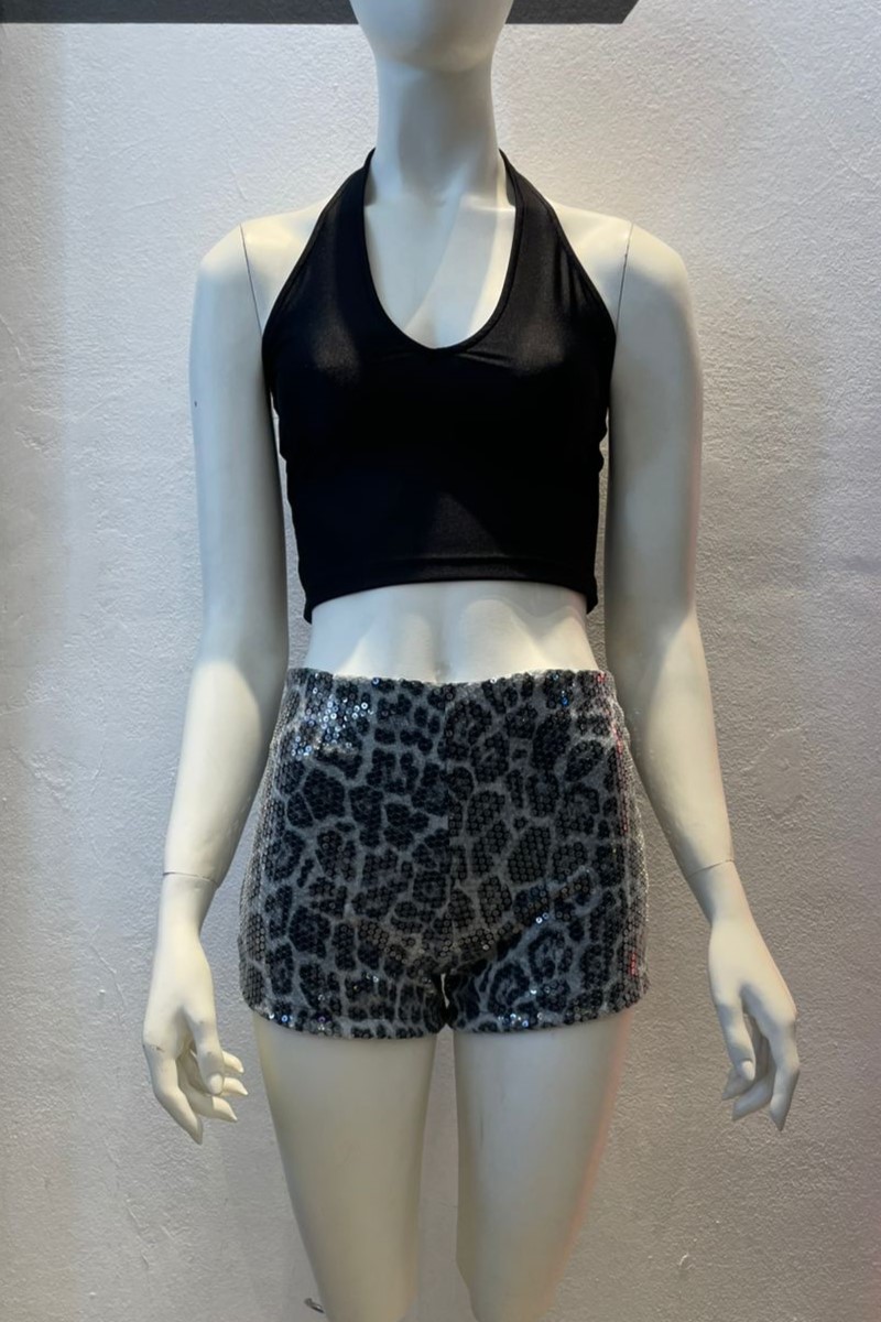 Short Animal Lentejuela