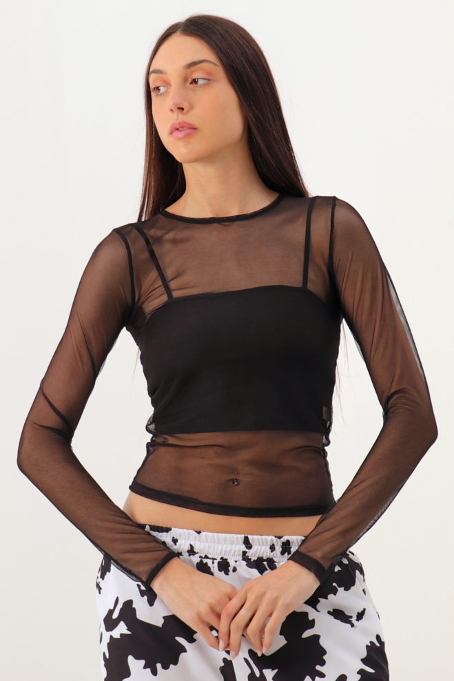 REMERA MANGA LARGA TUL BELINDA