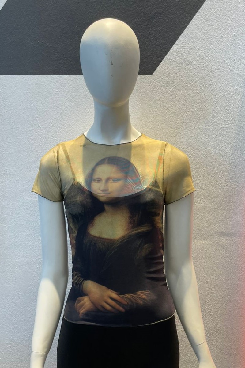 Remera m/corta tul Monalisa