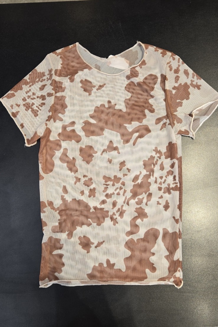 REMERA MANGA CORTA TUL VACA