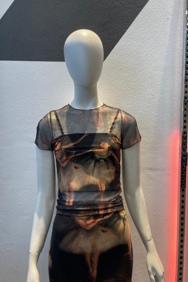 REMERA MANGA CORTA TUL DANCE