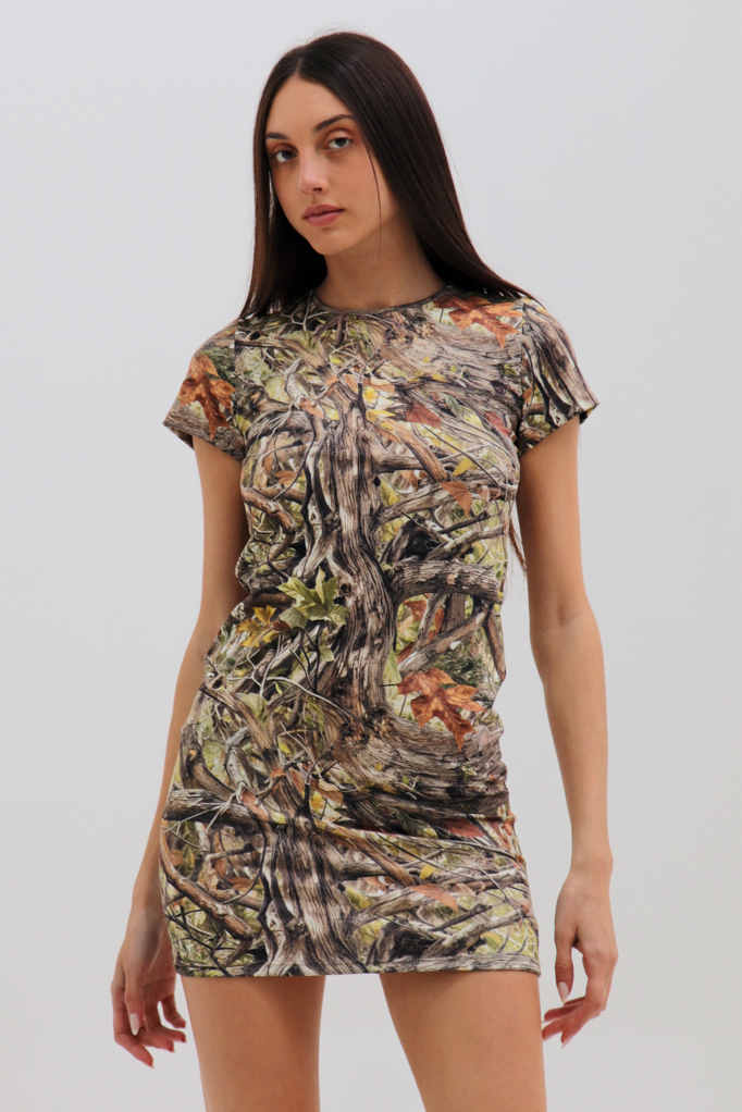 Vestido modal rama