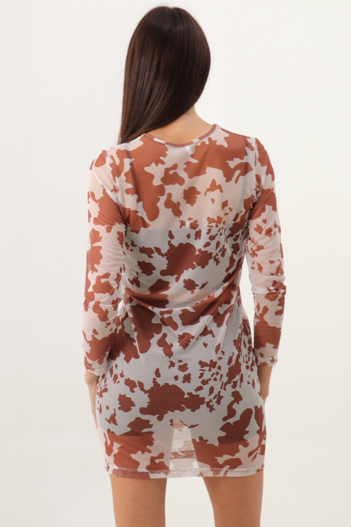 Vestido Tul Vaca