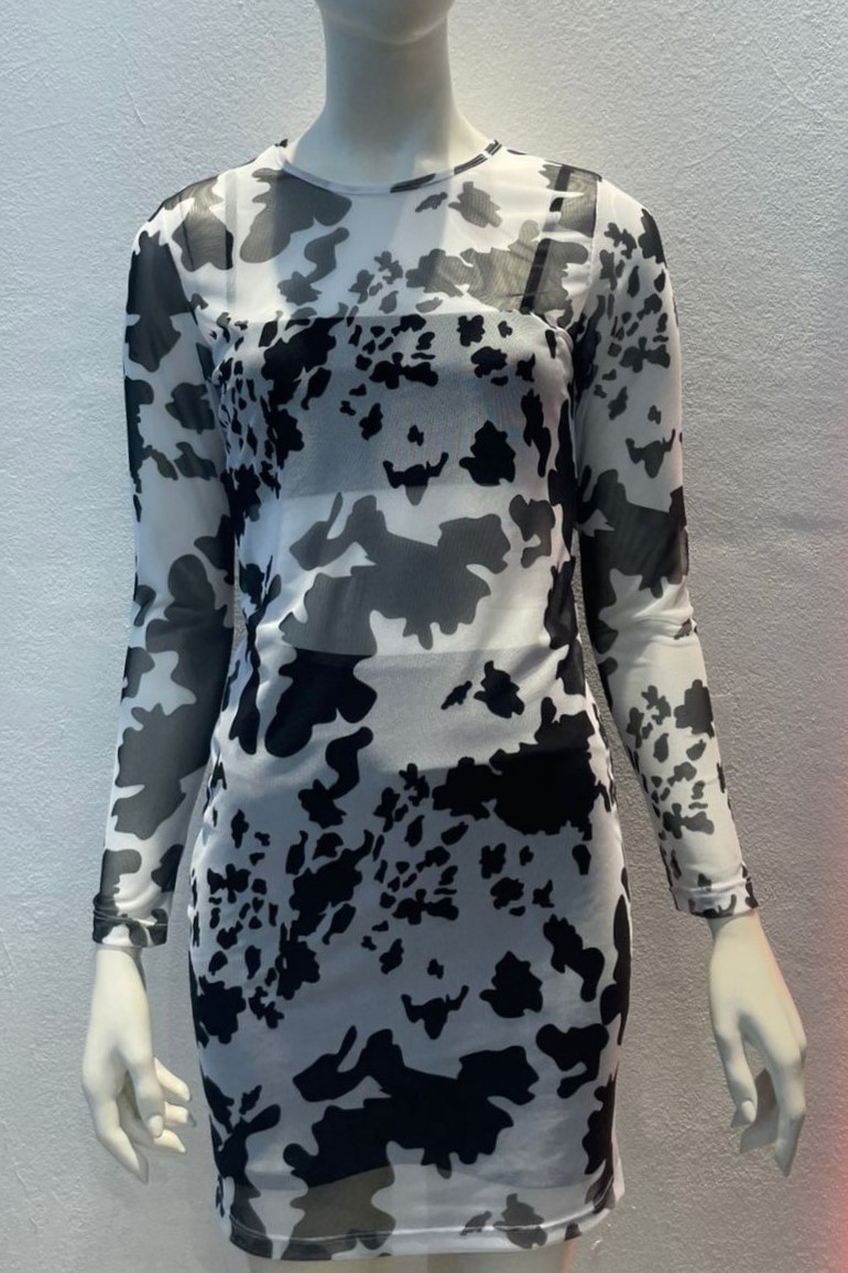 Vestido Tul Vaca
