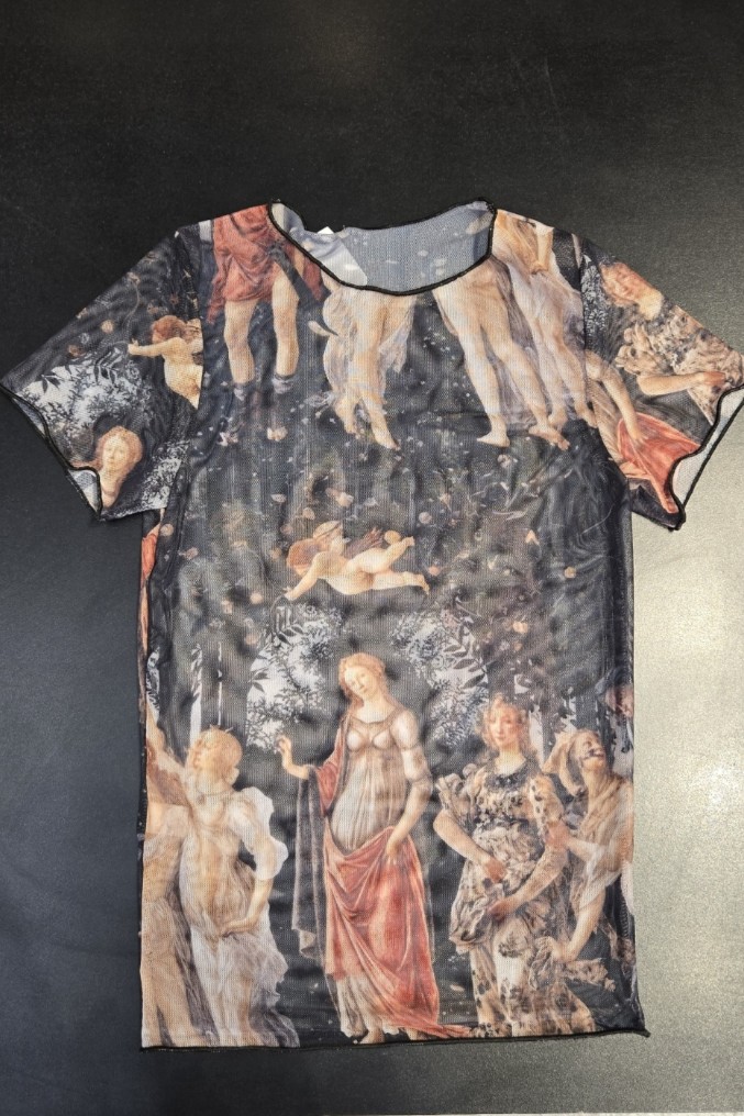 REMERA MANGA CORTA TUL CAYETANA