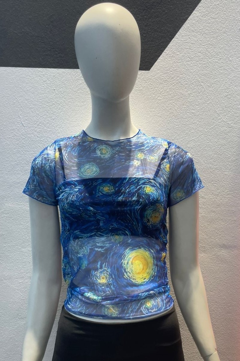 REMERA MANGA CORTA TUL ESTRELLA