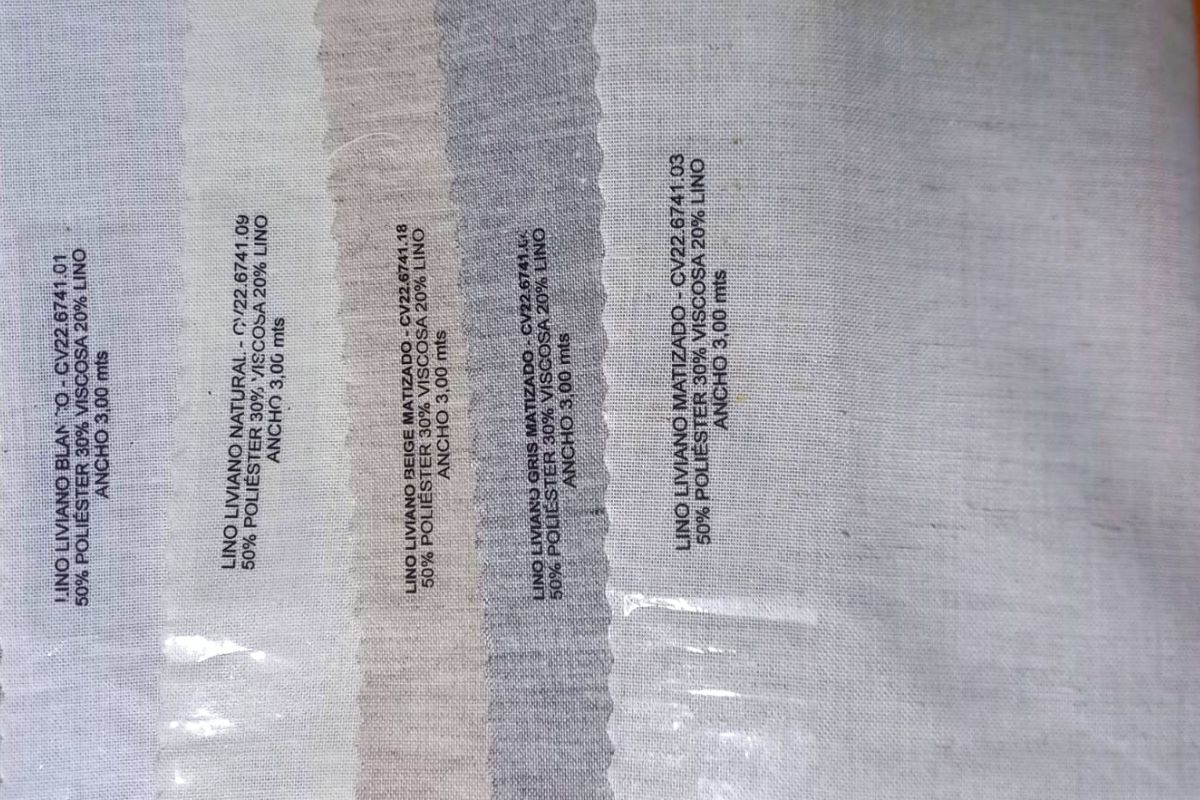 Lino Liviano Beige Matizado