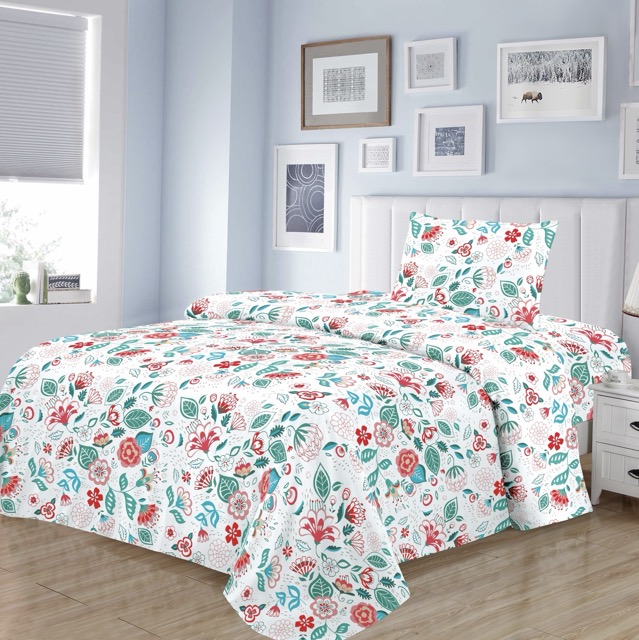 Juego de Sábanas 600H con Mochila Regalo - Queen - Campomayo