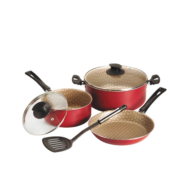 Set Batería Enlozada Rivoli Antiadherente en caja