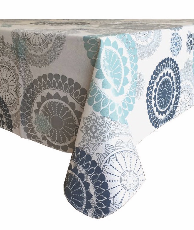 MANTEL CUERINA ESTAMPADA FLOR GIAVANNI