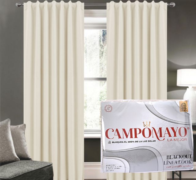 Cortina Blackout 100% línea Look - Campomayo