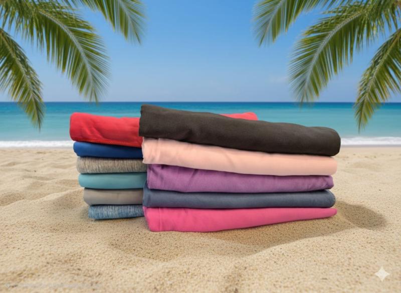 TOALLÓN PLAYERO SECADO RÁPIDO TEKA