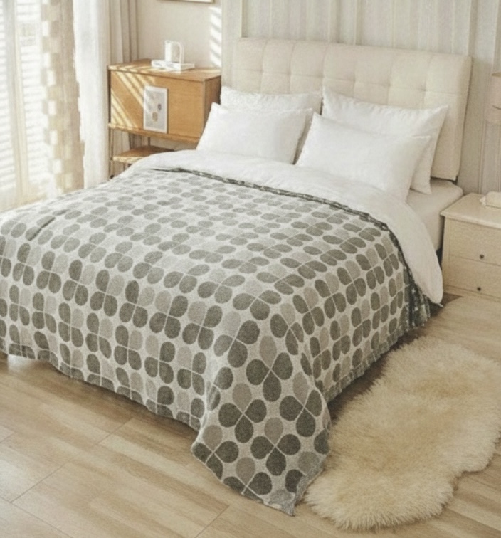 Colcha estampada Rustica Oxford 400 Hilos - Teka