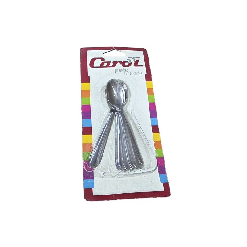 SET X3 CUCHARITAS DE CAFÉ CAROL