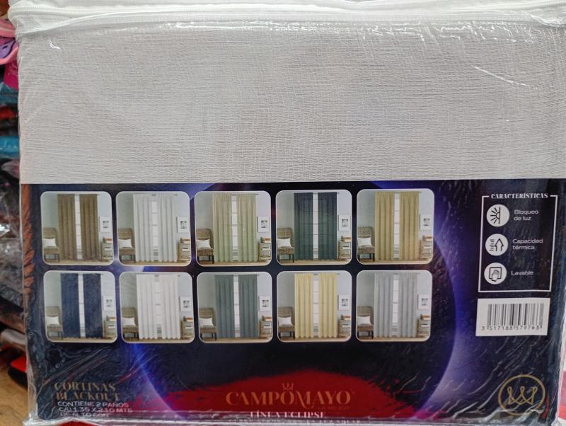 Cortina Blackout línea Eclipse cubre 60% - Campomayo